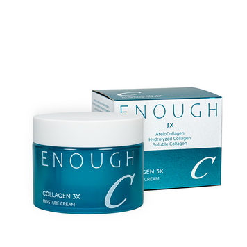 Крем для обличчя зволожуючий Enough Collagen 3X Moisture Cream з колагеном 50 мл EN 9871 фото